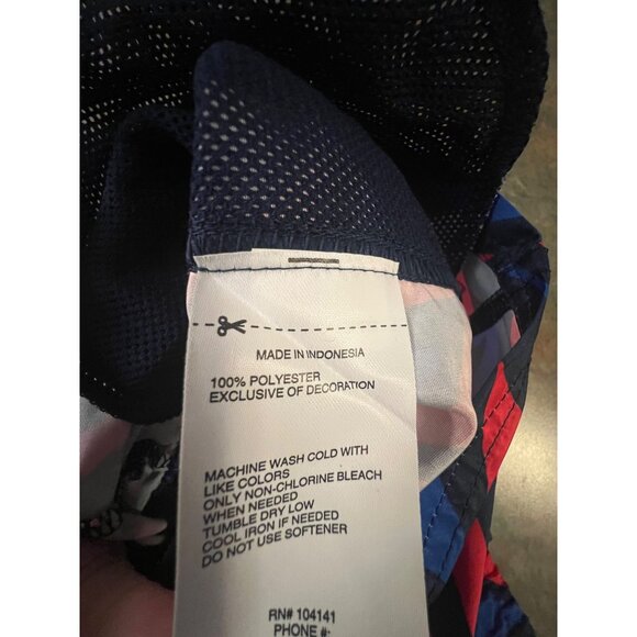 Boys XXS Navy Bolt‎ Woven Athletic Shorts Dri-Fit Elastic Waist DSG - Picture 6 of 9